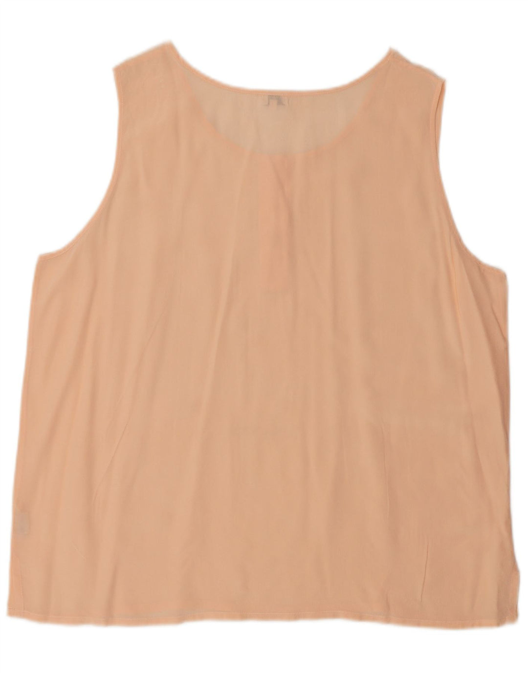 milano Chemisier sans manches pour femme IT 46 Large Rose Soie