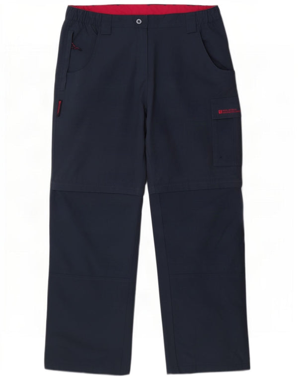 Pantalon cargo pour femme Mountain Warehouse UK 14 Large W34 L29 Bleu marine