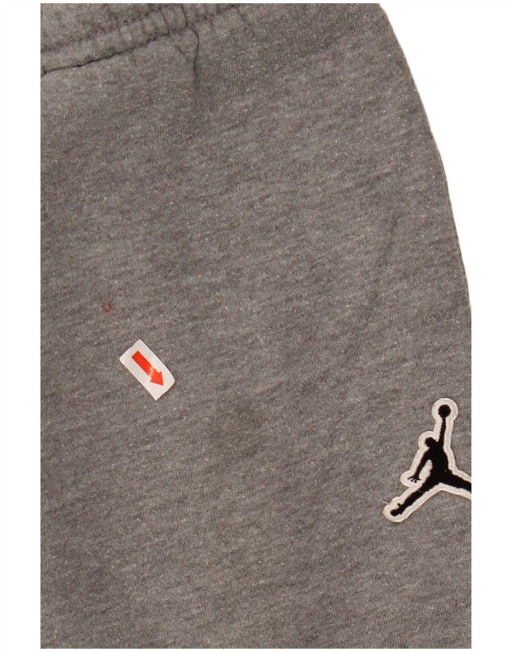 Jordan Pantalon de survêtement pour garçon 10-11 ans Gris moyen Coton