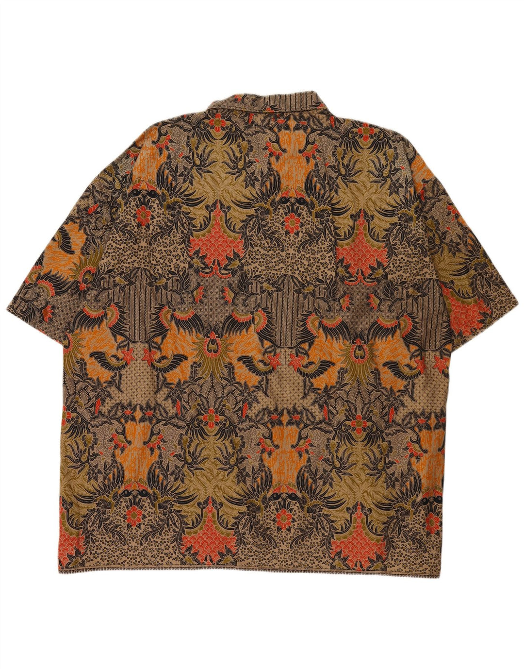 Alit Astika Chemise à manches courtes à motif abstrait pour homme 5XL Multicolore