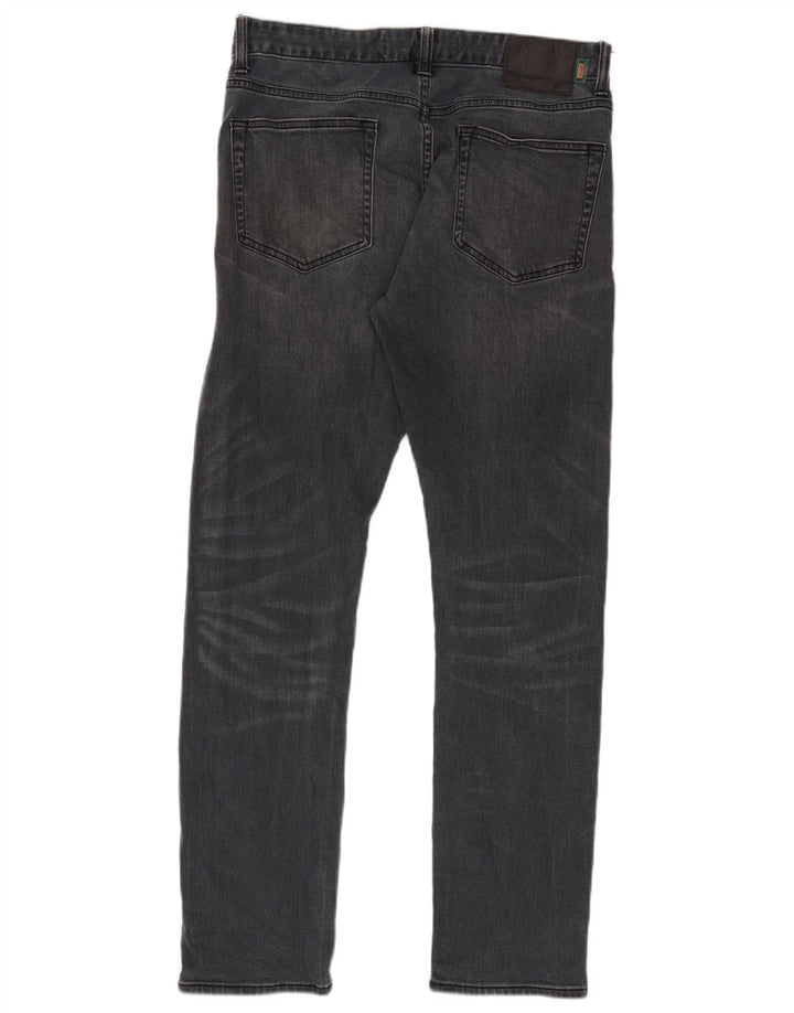 Superdry Jean Slim W32 L32 Gris Coton Homme