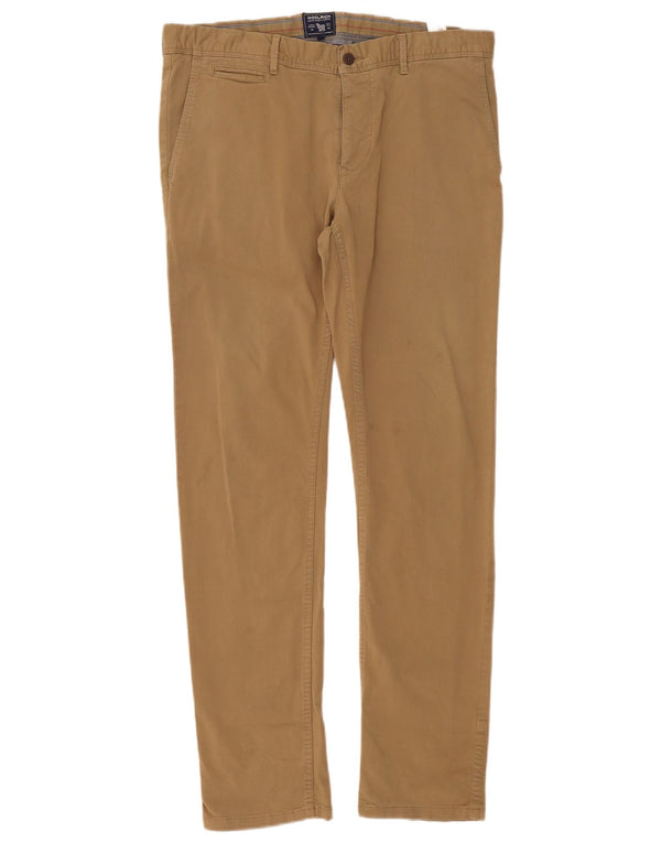 Woolrich Pantalon Chino Slim Homme W36 L32 Marron Coton
