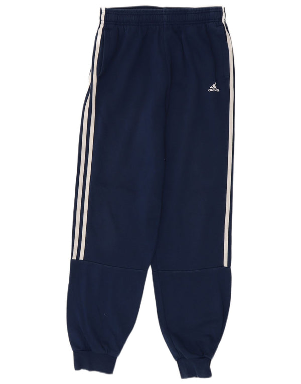 Adidas Pantalon de Survêtement Garçon Joggers 13-14 ans Bleu Marine Coton