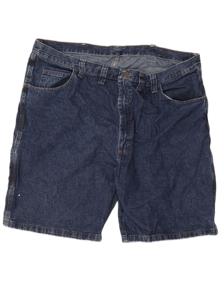 Wrangler Short cargo en jean pour homme W46 3XL Bleu coton