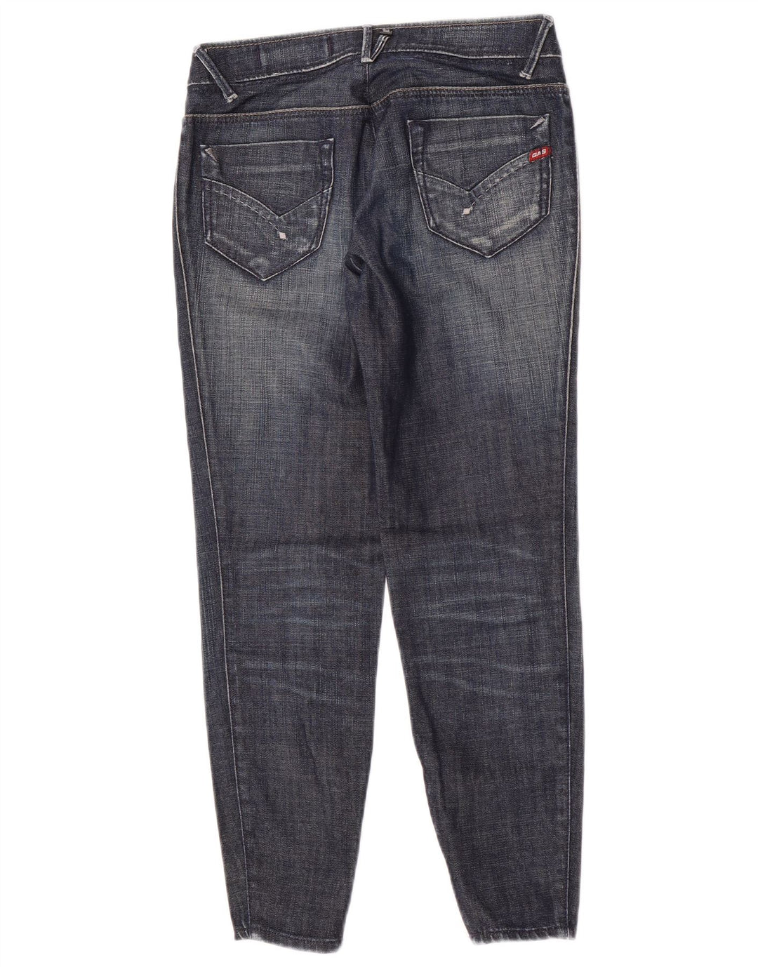 Gas Jean Slim Femme W27 L26 Bleu Coton
