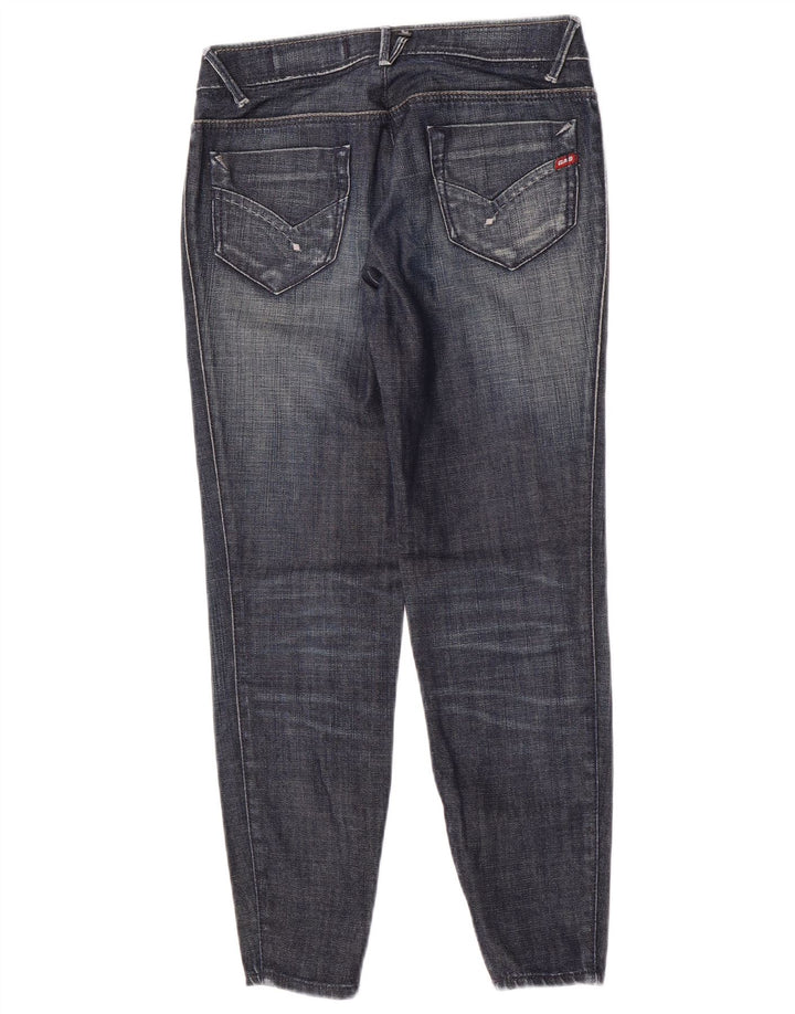 Gas Jean Slim Femme W27 L26 Bleu Coton