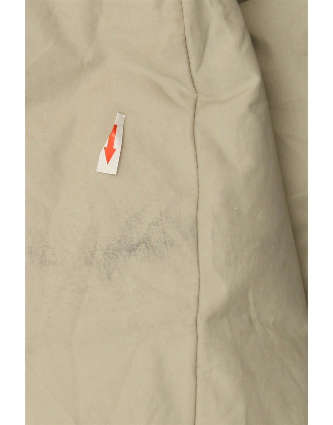 Zara Veste matelassée surdimensionnée pour femme UK 10 Petit coton gris