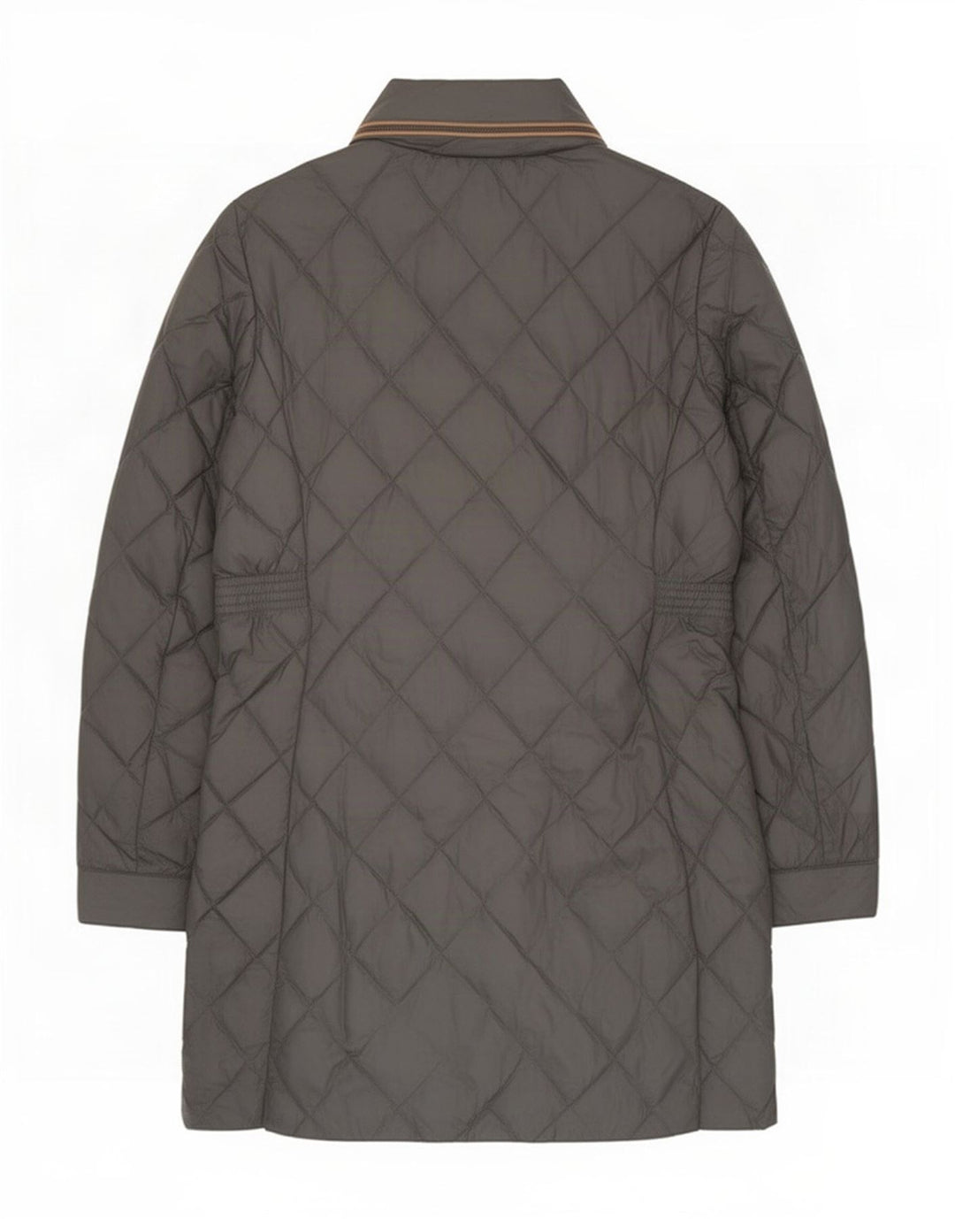Marks & Spencer Manteau matelassé pour femme UK 12 Gris moyen Polyamide