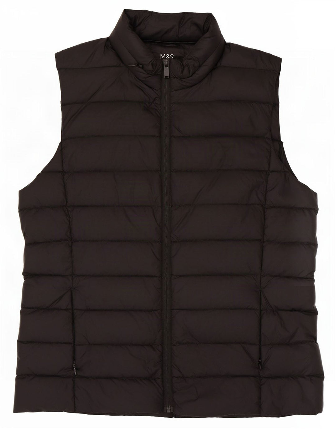 Marks & Spencer Gilet rembourré pour femme UK 44 Medium Noir Polyamide
