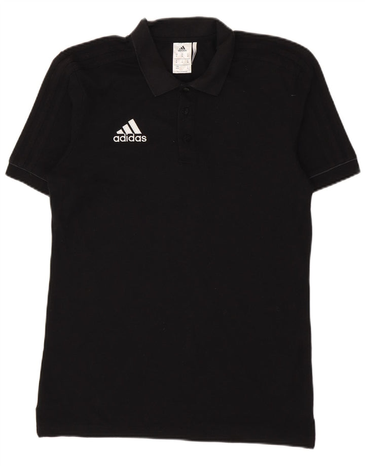 Adidas Polo Climalite Homme Noir Moyen Coton