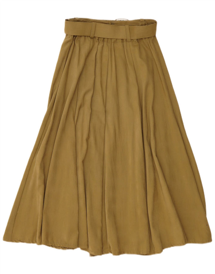 Incognito Jupe Évasée Femme W28 Viscose Kaki Moyen