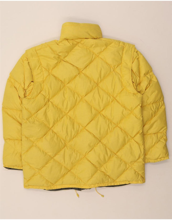 DOLOMITE Veste matelassée réversible à capuche pour homme UK 38 Jaune moyen