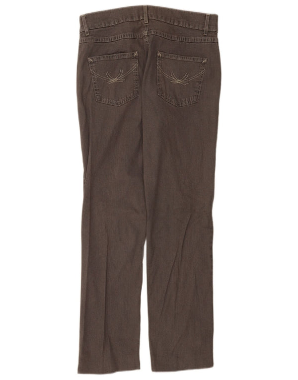 Marks & Spencer Jean droit pour femme UK 12 Medium W30 L28 Gris Coton