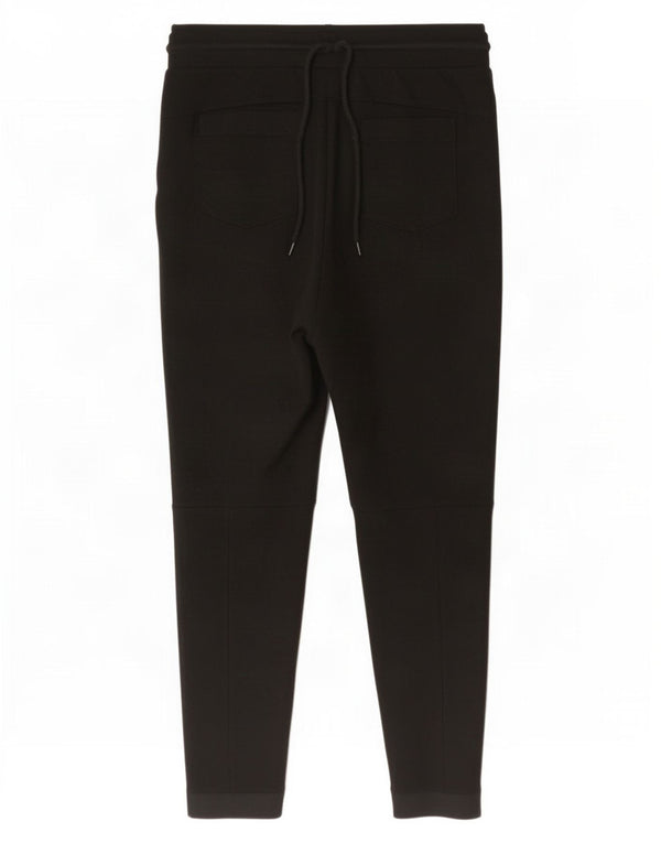 Pantalon De Survêtement Zara Homme Pantalon De Jogging Noir Moyen Polyester