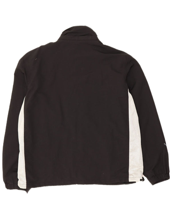 Murphy & Nye Veste de survêtement graphique pour hommes, grand, noir, colour block