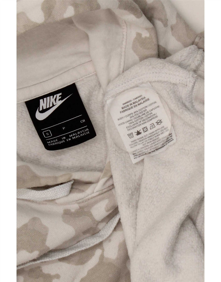 Nike Pull à capuche pour homme Petit Gris Camouflage Coton