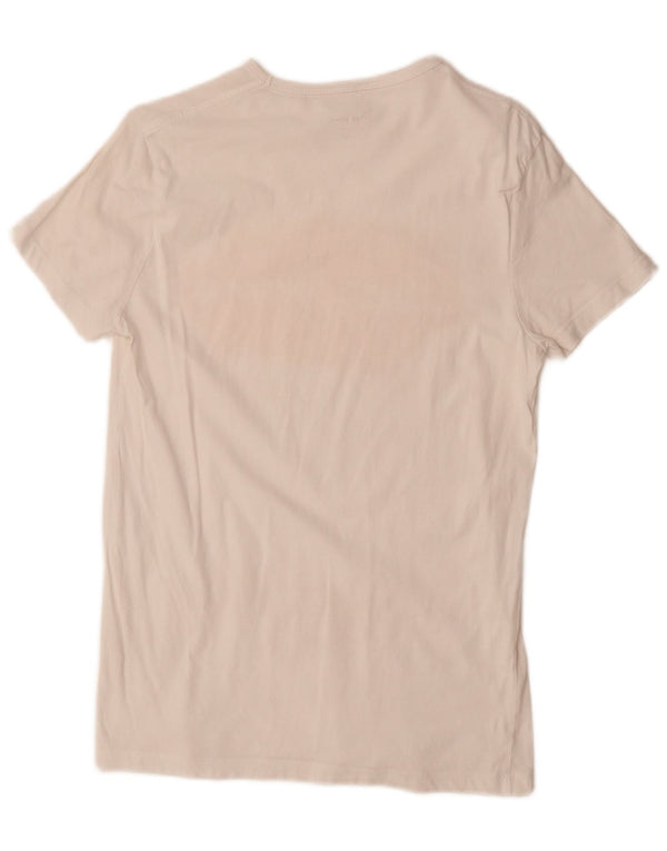 PEPE Jeans T-Shirt Slim Graphique Homme Petit Blanc