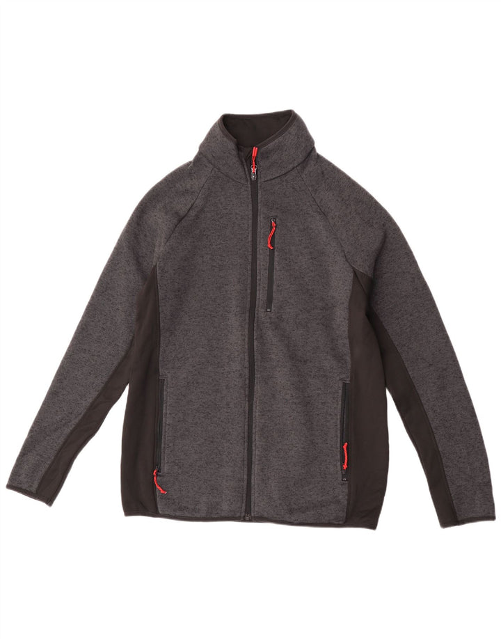Mountain Warehouse Veste de survêtement pour homme Taille L Gris Colorblock