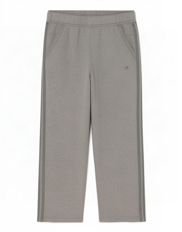 Adidas Pantalon de survêtement pour femme UK 10 Small Gris Coton