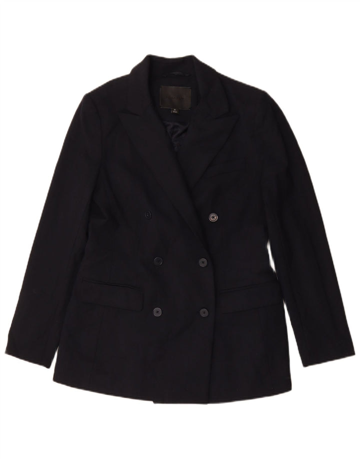 Marks & Spencer Veste blazer autographe pour femme UK 10 Small Bleu marine