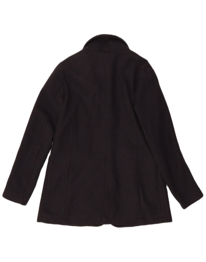 COLMAR Pardessus Femme IT 42 Small Bleu Marine Laine