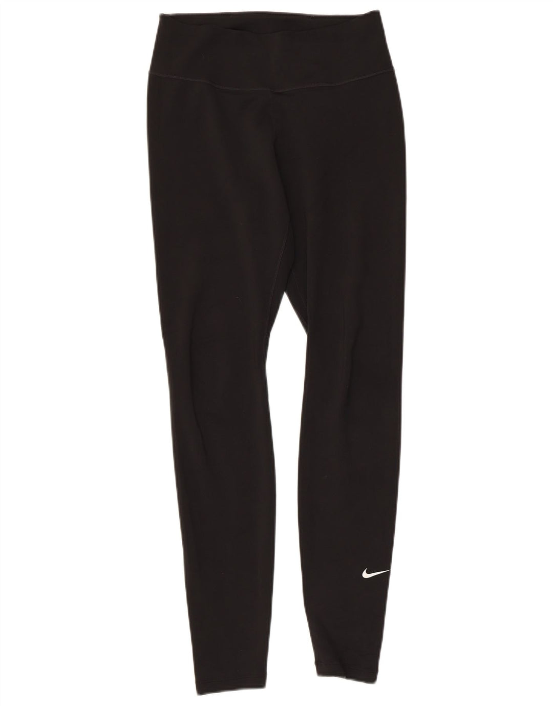 NIKE Legging Dri Fit pour femme UK 10 Petit Noir Polyester