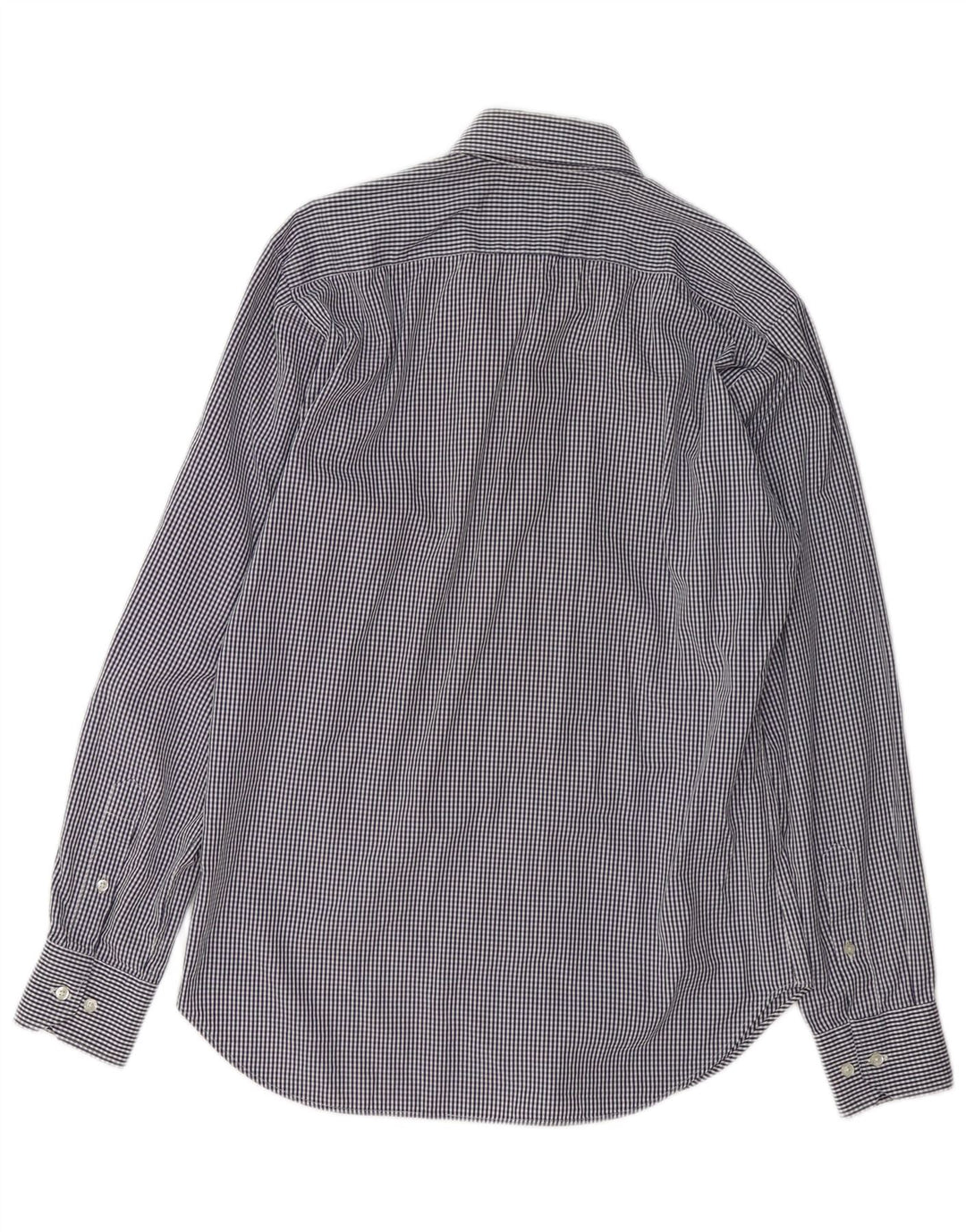 ETRO Chemise Homme Bleu Marine Moyen Vichy Coton