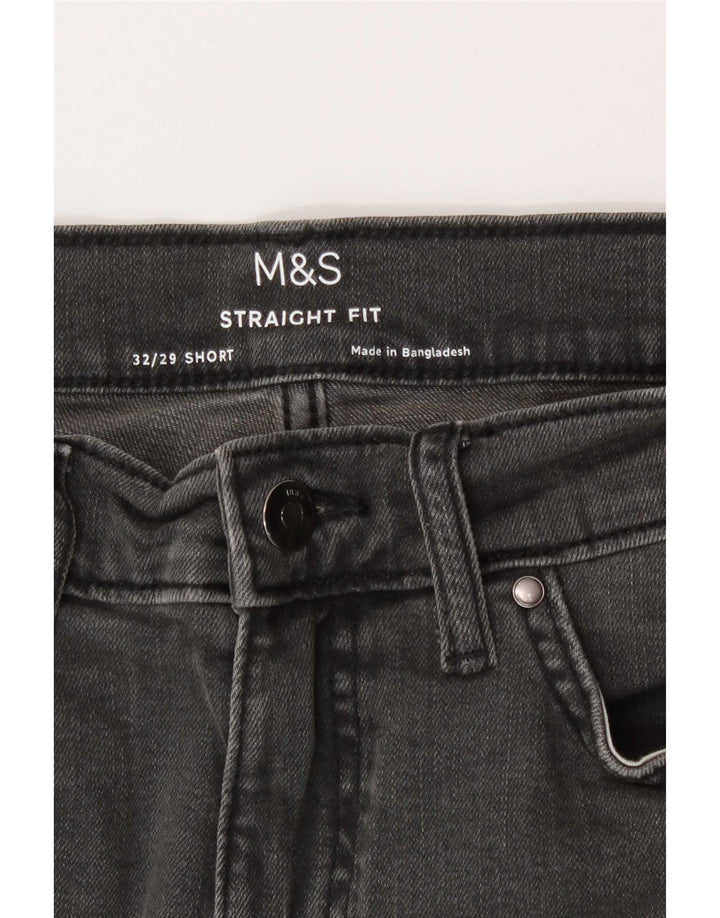 Marks & Spencer Jean droit homme W32 L29 gris coton