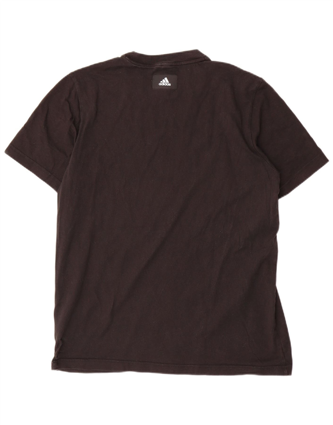 Adidas T-shirt graphique pour homme en coton noir moyen