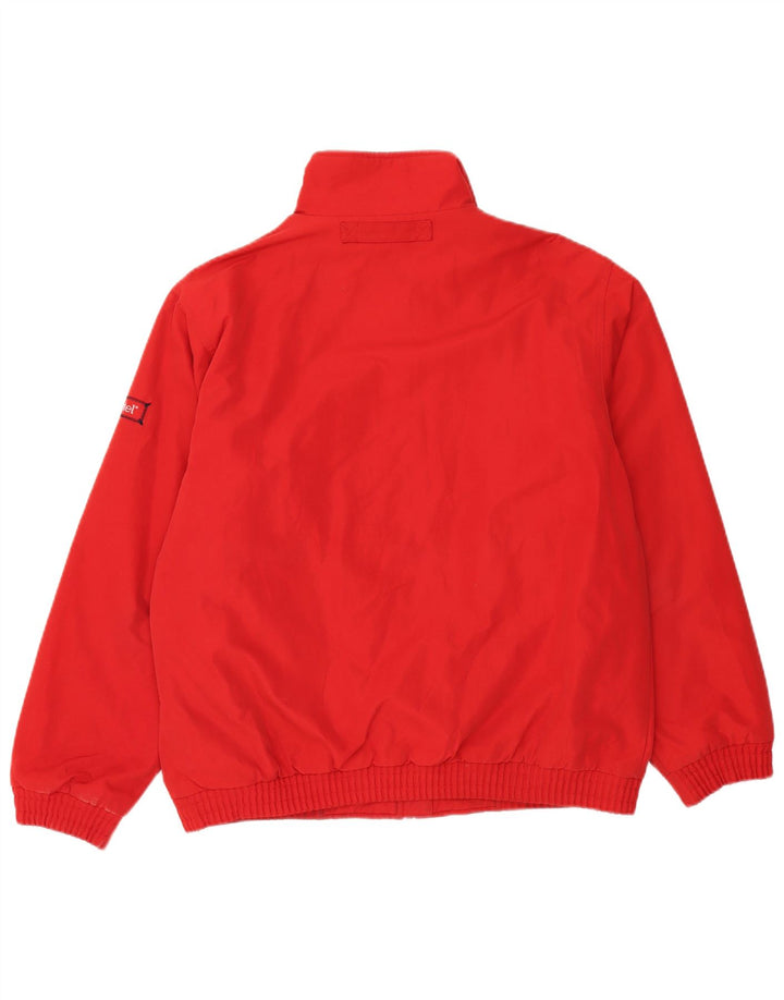 Kartel Veste Bomber Homme UK 38 Rouge Moyen Polyester