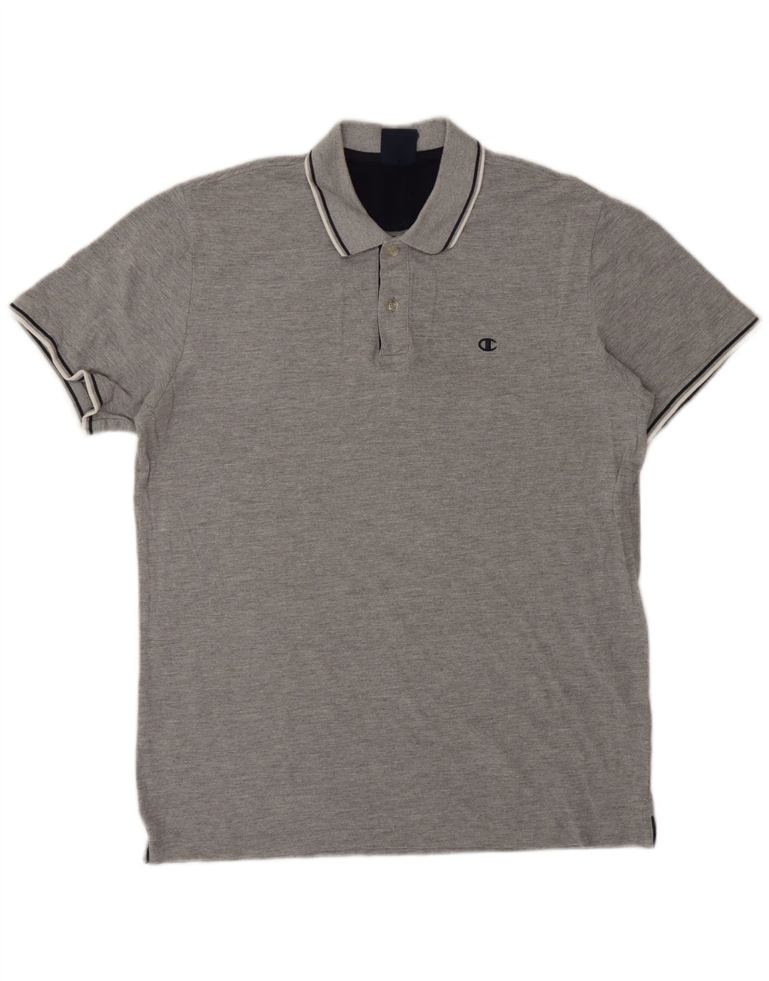 Champion Polo Homme XL Gris Coton