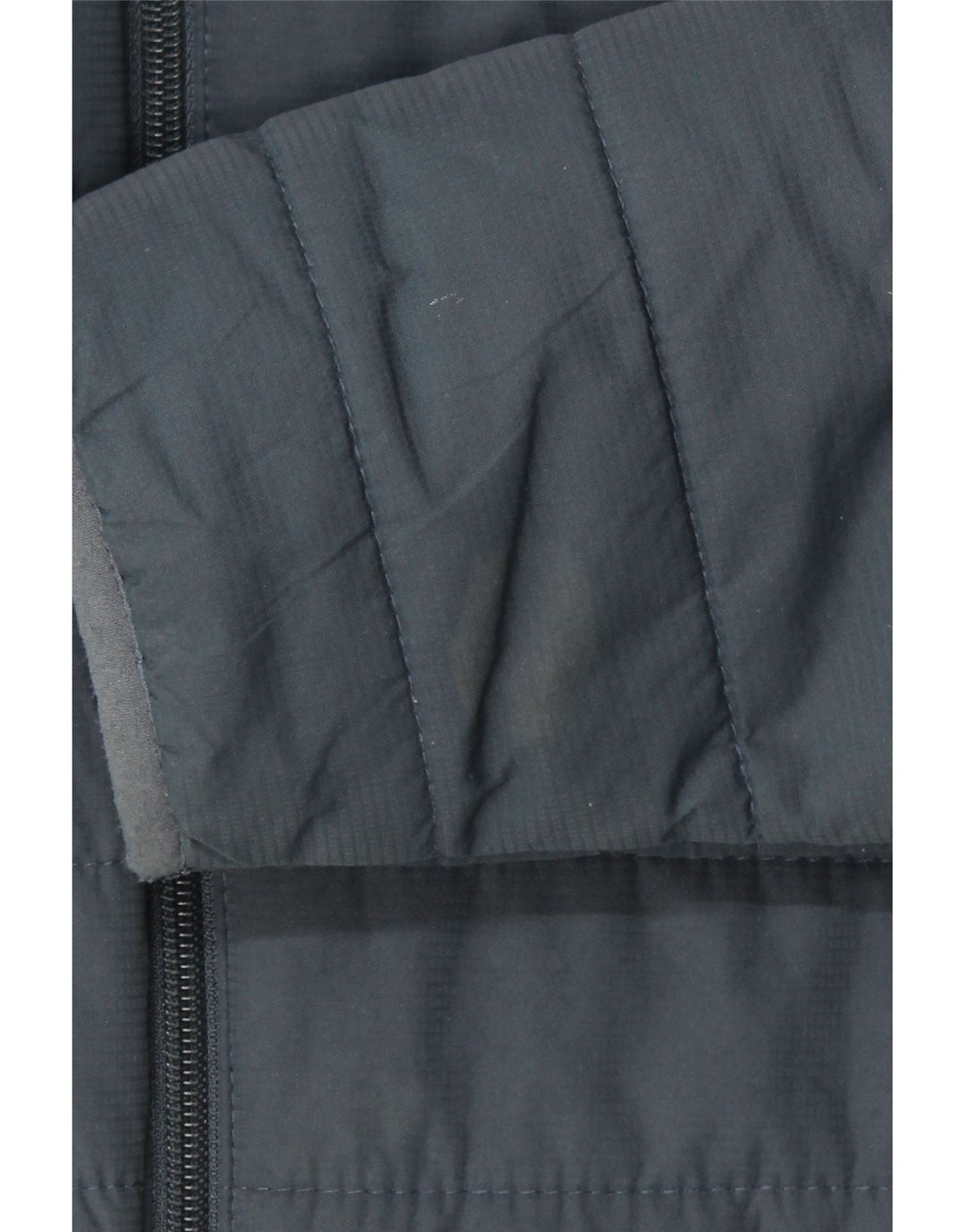 ELLESSE Veste matelassée pour femme UK 16 Large Bleu Marine Polyester