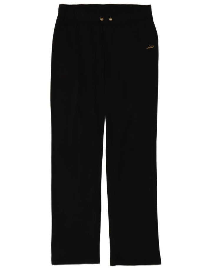 LOTTO Pantalon de survêtement pour femme UK 44 Large Noir Polyester