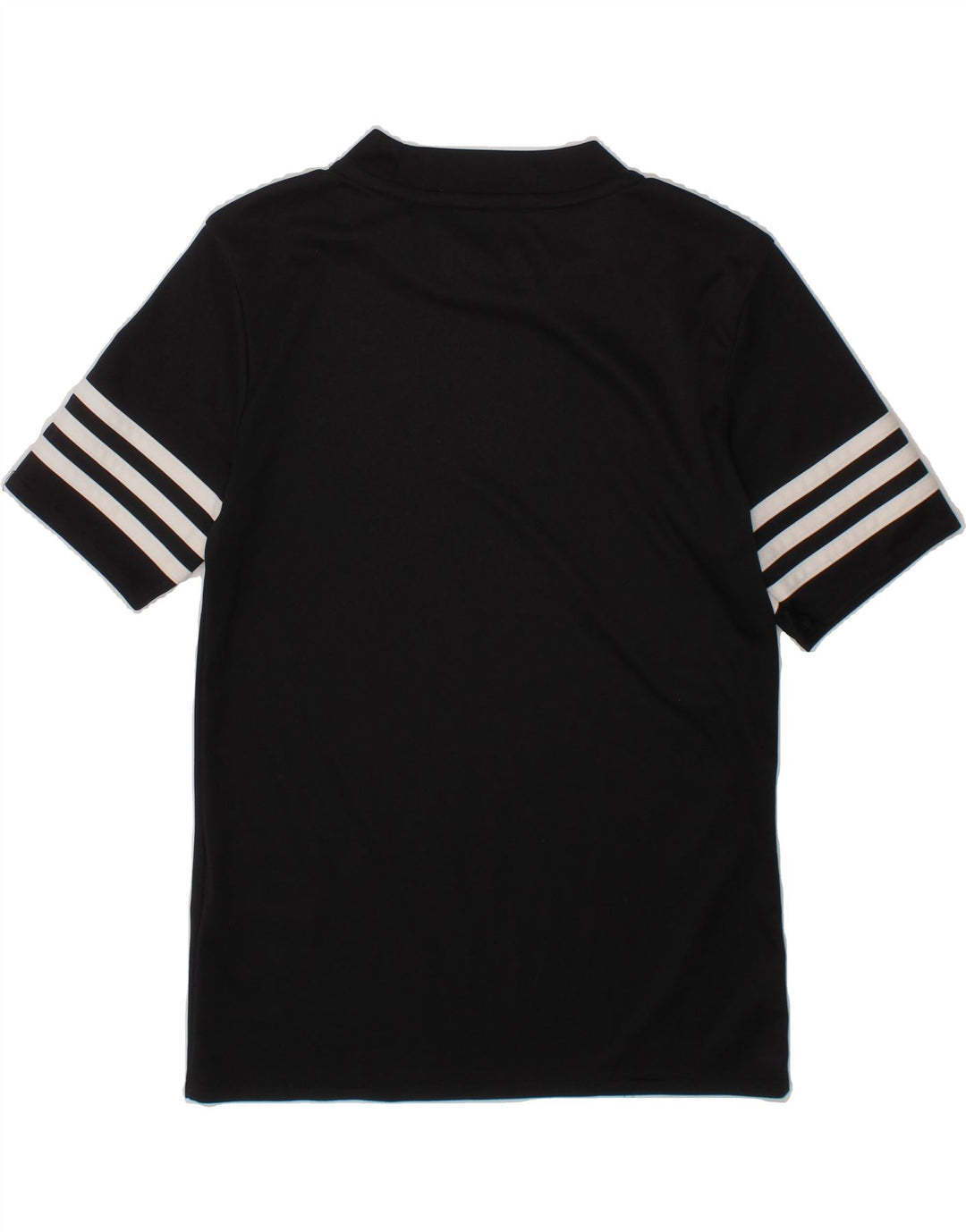 ADIDAS Boys Climalite T-Shirt Top 7-8 Years Small Black Polyester Vintage Adidas and Second-Hand Adidas from Messina Hembry 