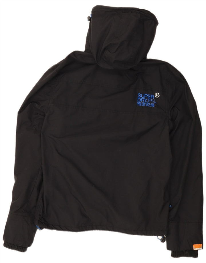 Superdry Veste coupe-vent graphique The Windcheater pour homme UK 36 Small Noir