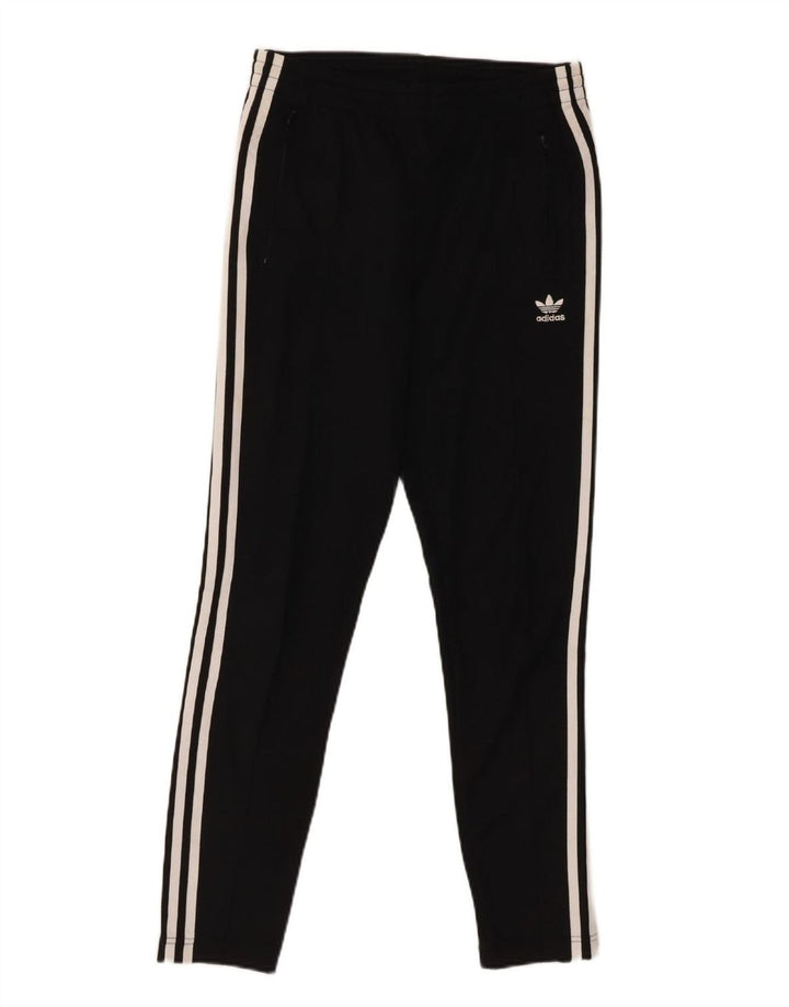 ADIDAS Womens Tracksuit Trousers UK 8 Small Black Polyester