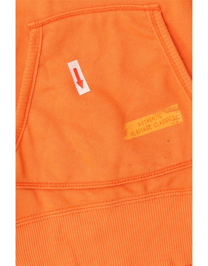 Champion Pull à capuche graphique Heritage Classics pour femme UK 10 Small Orange