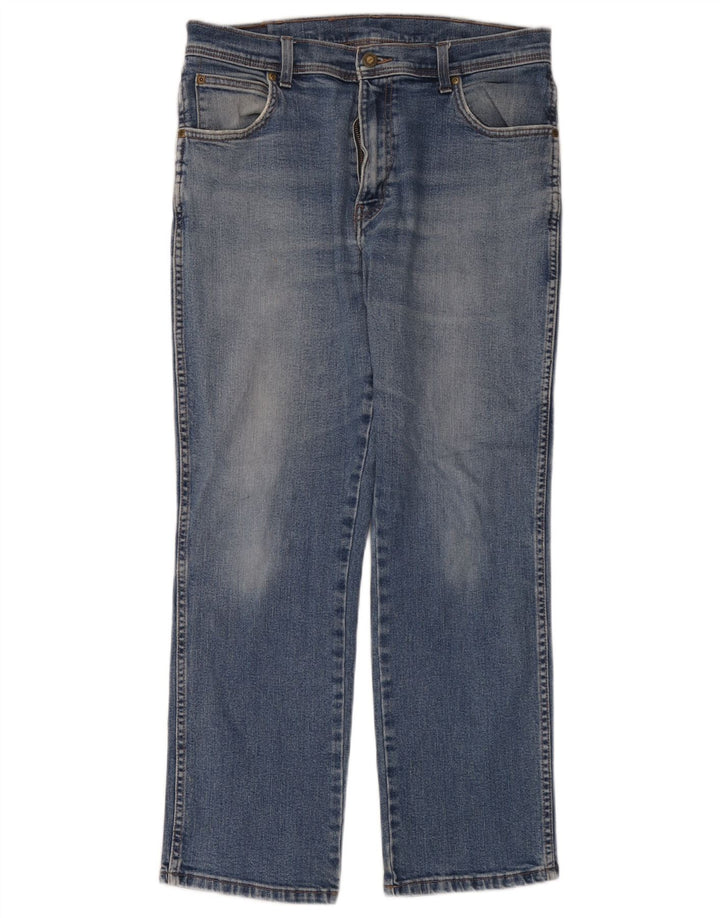 Wrangler Jean droit homme W34 L30 bleu coton