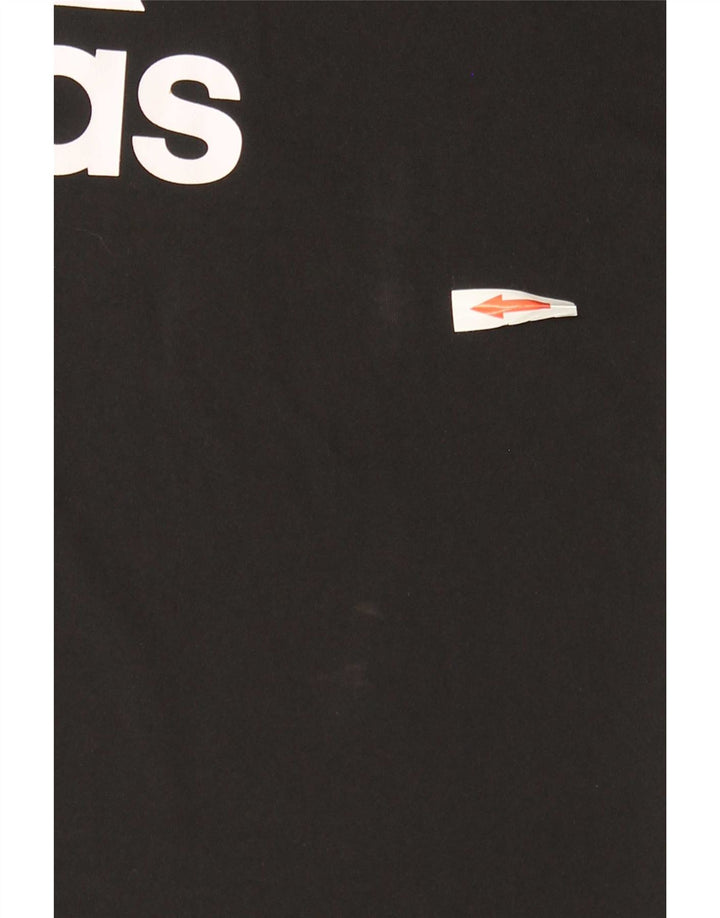 Adidas Garçon Climacool Graphic T-Shirt Top 11-12 ans Noir Polyester