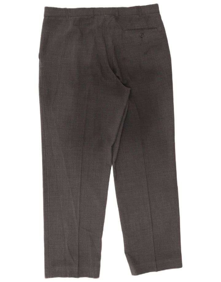 Marks & Spencer Pantalon de costume pour homme W34 L28 Gris