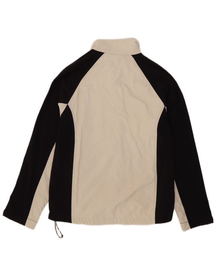 Gebomaountain Veste de survêtement pour homme Blanc cassé moyen Colourblock