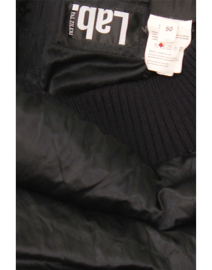 Pal Zileri Veste matelassée à capuche pour femme IT 50 XL Noir Polyester