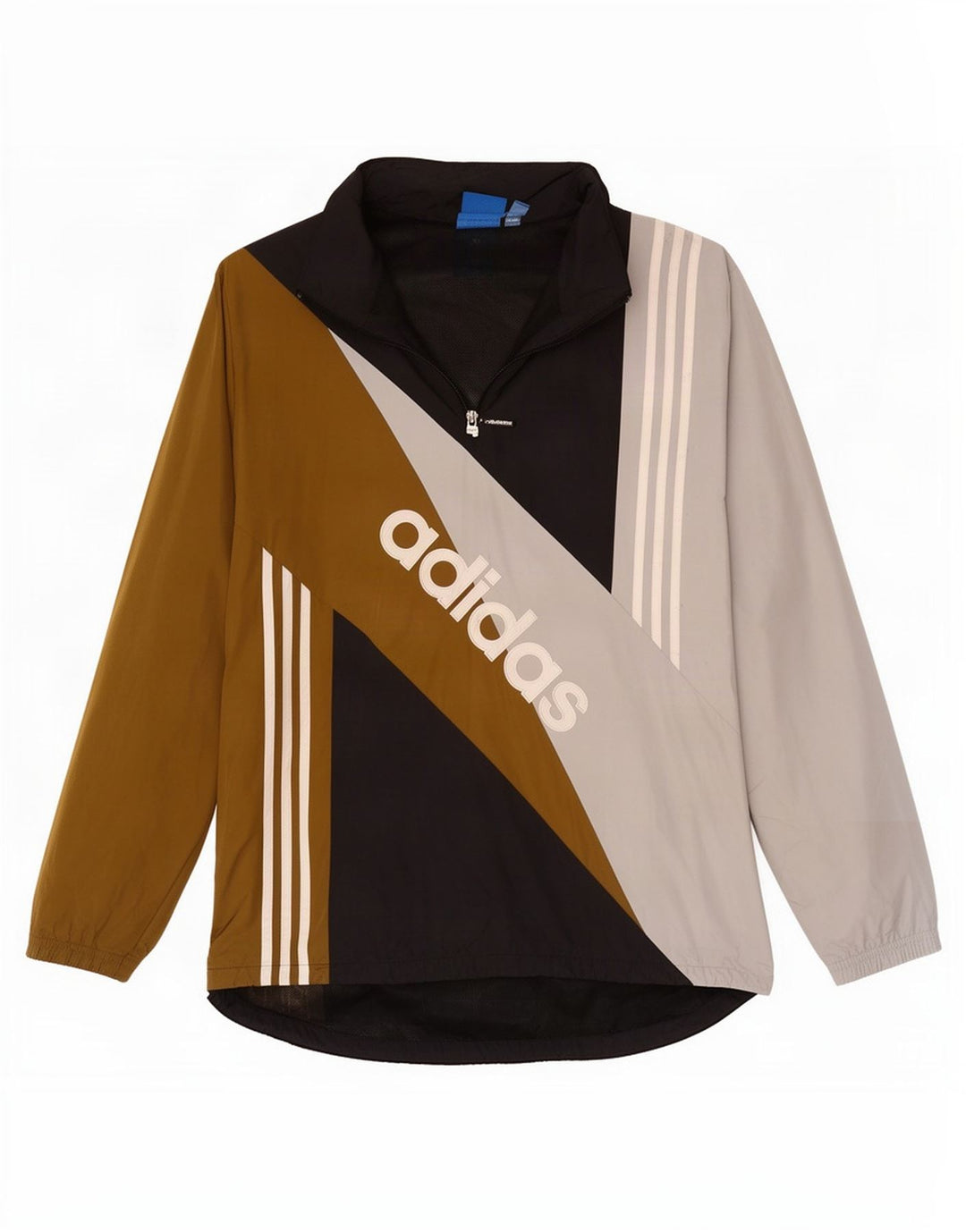 Adidas Haut de survêtement graphique pour hommes, grand color block multicolore