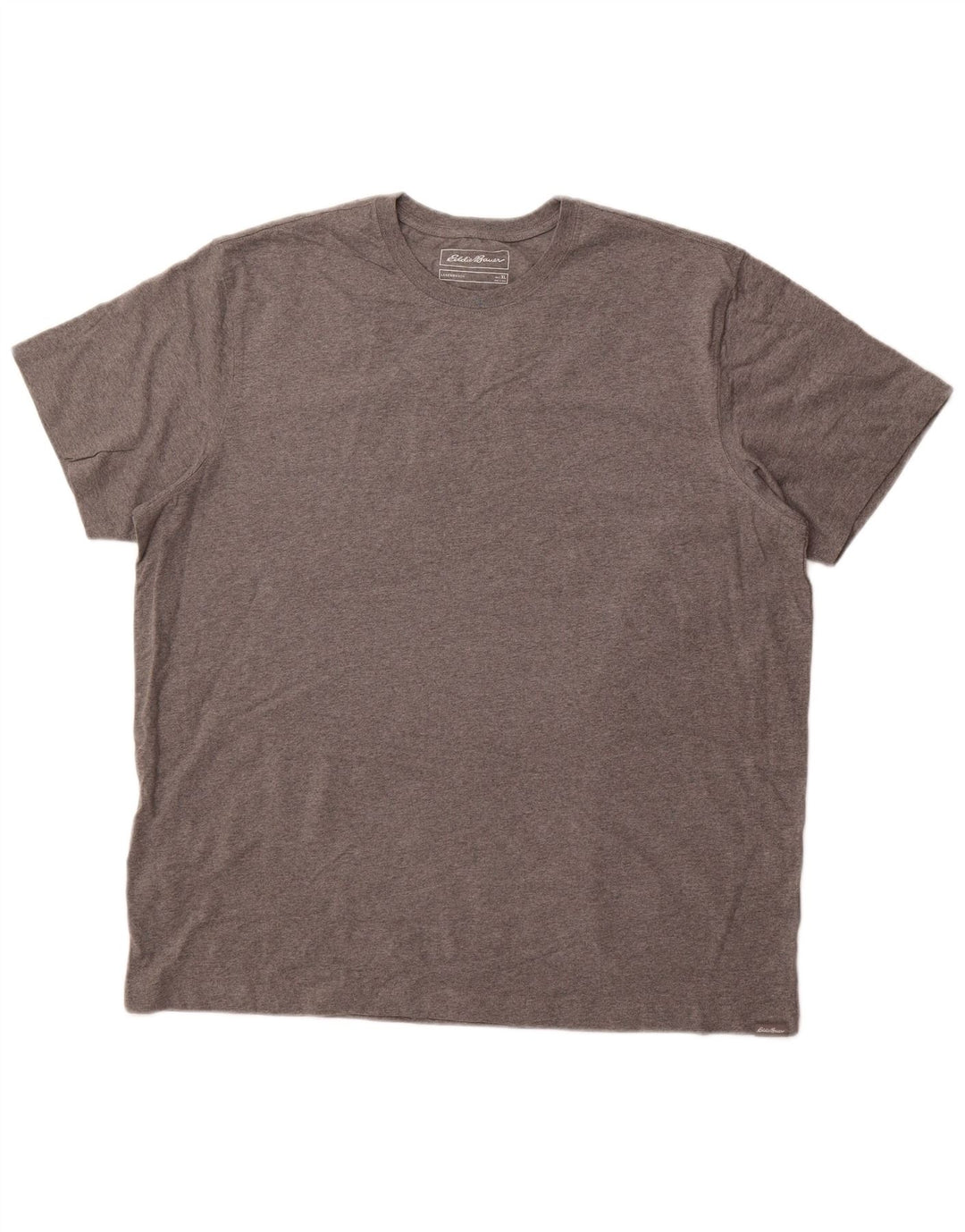 EDDIE BAUER T-Shirt Homme Top XL Gris Coton