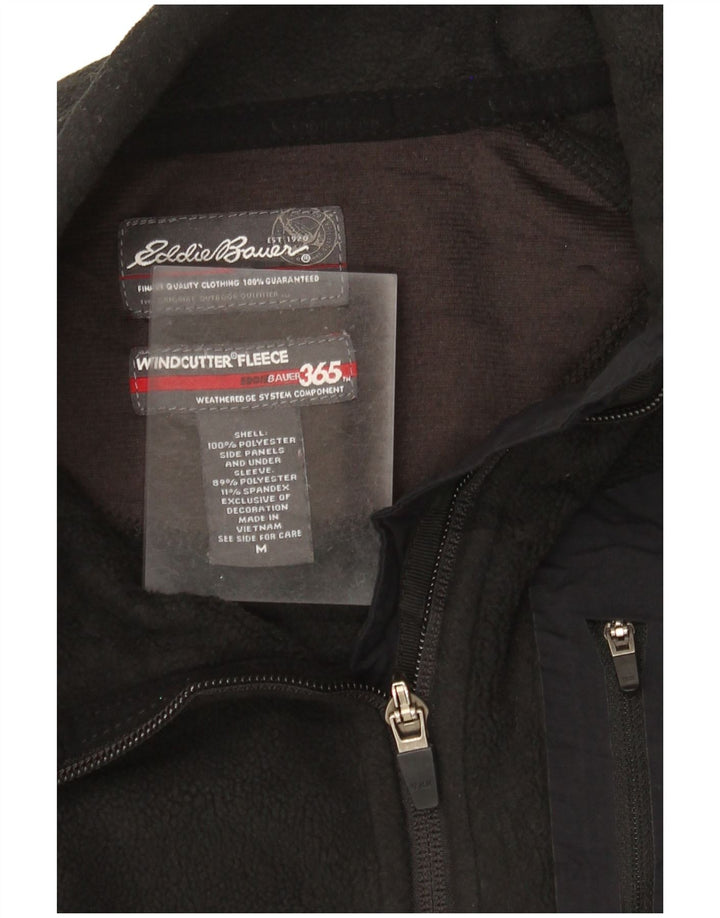 Eddie Bauer Veste polaire pour femme UK 14 Medium Noir Polyester