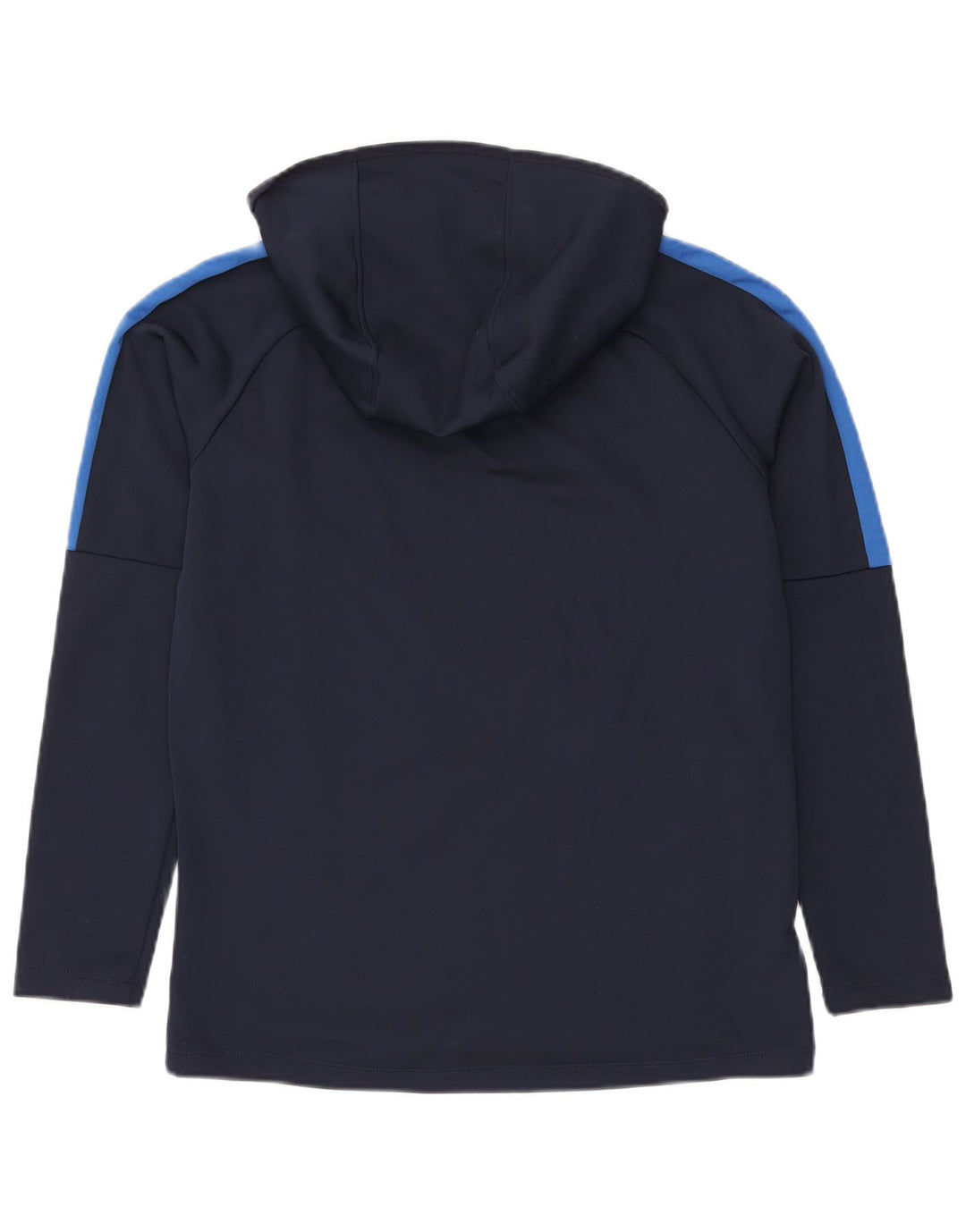 NIKE Pull à capuche Dri Fit pour homme en polyester color block bleu marine moyen