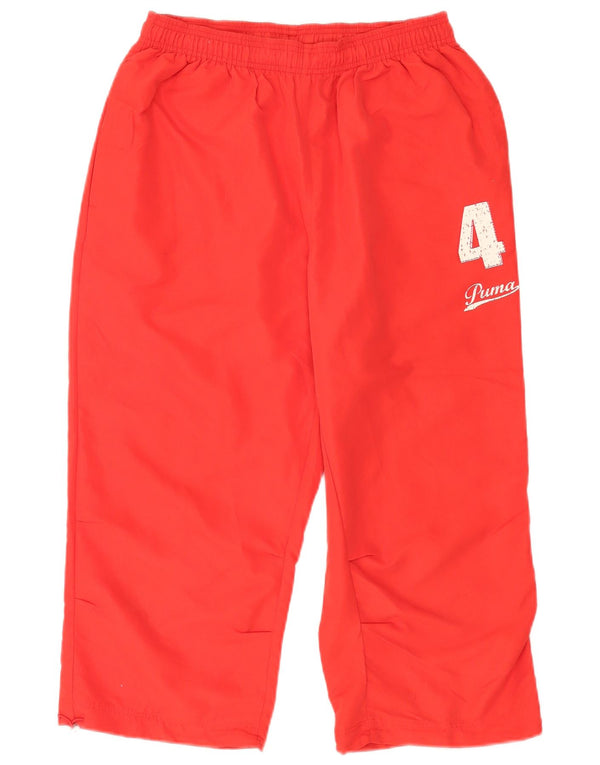 Puma Pantalon de Survêtement Graphic Capri Homme Rouge Moyen Polyester