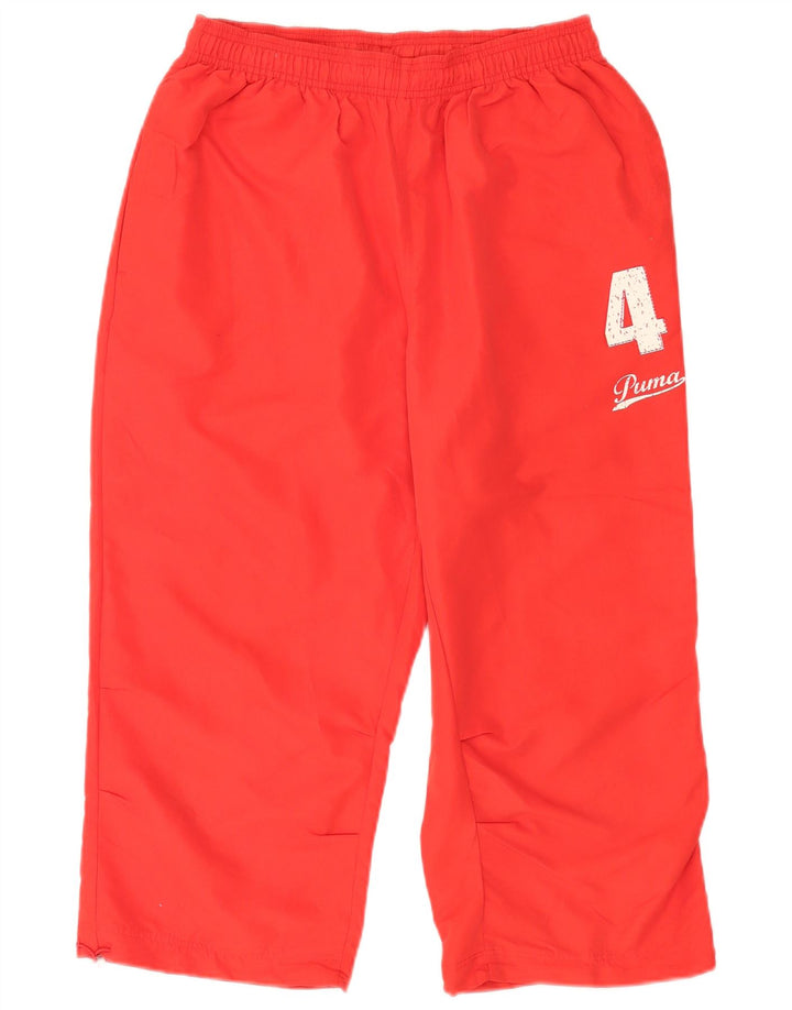 Puma Pantalon de Survêtement Graphic Capri Homme Rouge Moyen Polyester
