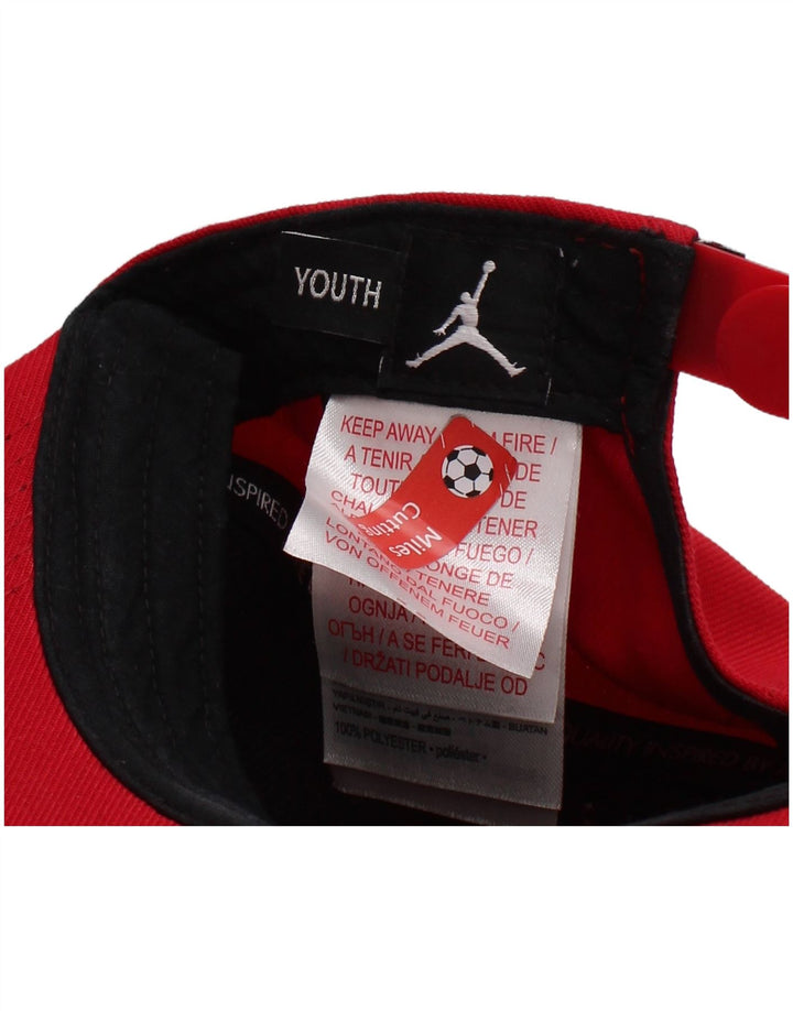 Jordan Boys Graphic Snapback Casquette Taille unique Rouge Polyester