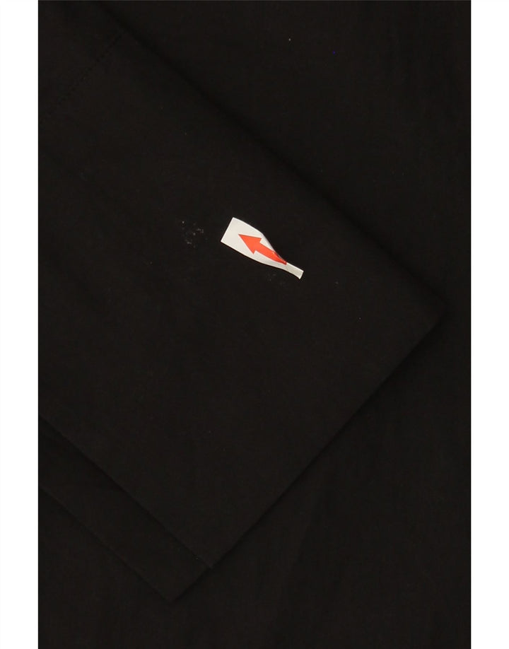 Zara Haut surdimensionné à épaules dénudées pour femme UK 6 XS Noir